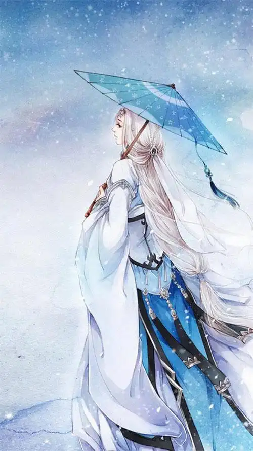 北国夜雪 古风清新回忆唯美 壁纸锁屏卡贴