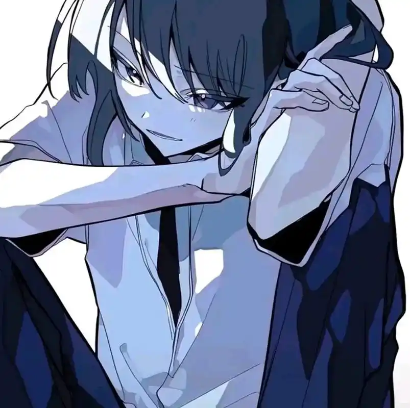 忧郁孤独系  | 小众动漫男头 世界愿以孤身前进