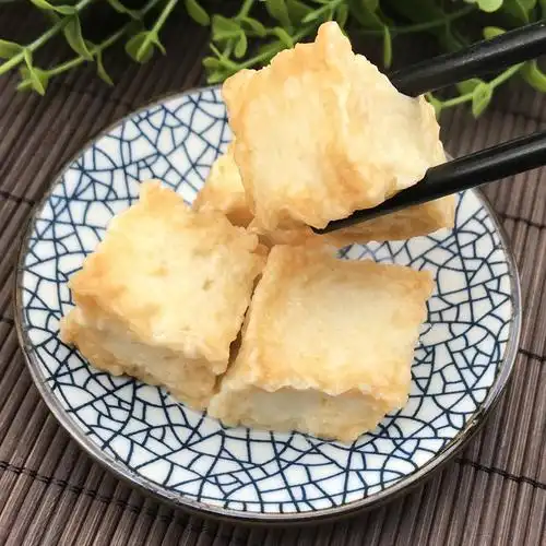 桂冠鱼豆腐 鱼肉豆腐蟹肉蛋黄味台湾美食豆捞火锅食材 1kg1包包邮