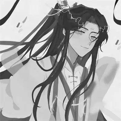痞帅黑白动漫男头像图片