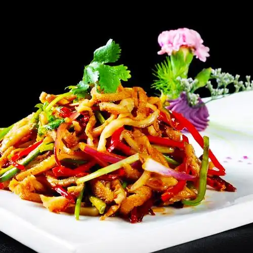 爽口的辣炒羊肚