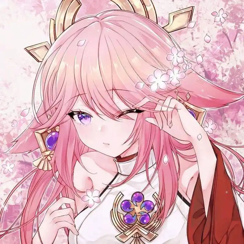 原神头像八重神子