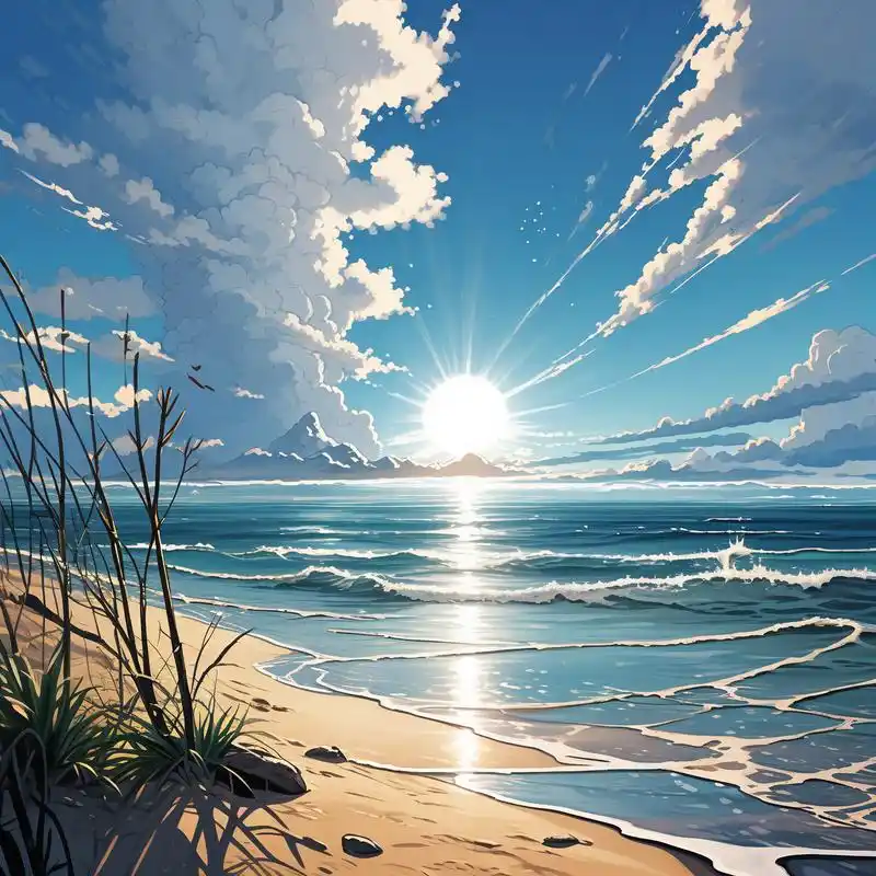 海边风景微信头像 9895