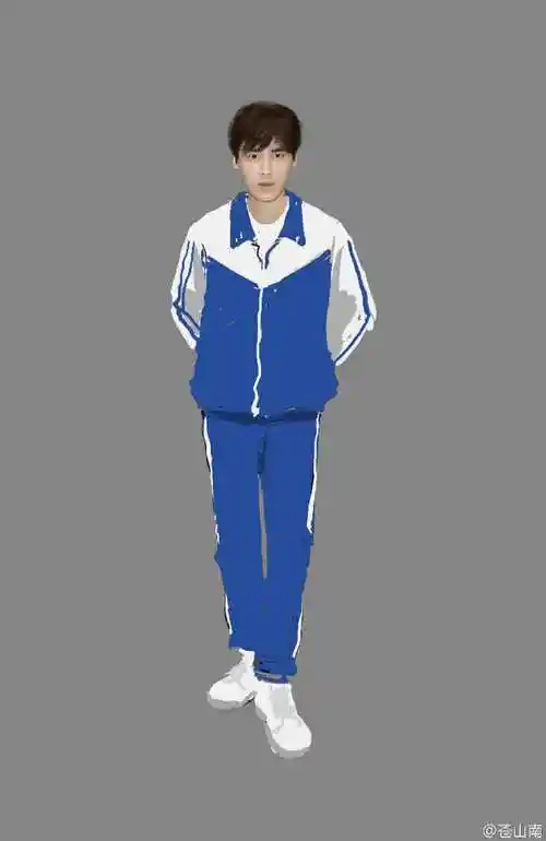 李易峰穿#峰回路转冲冲冲#@李易峰