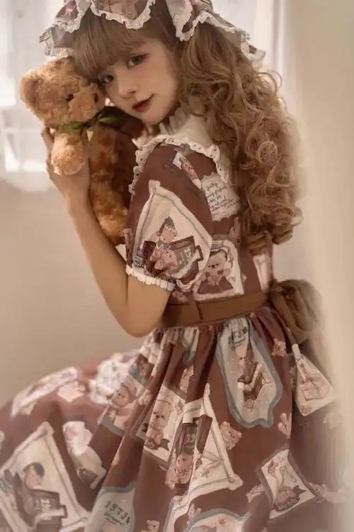 doll感娃娃洛丽塔,穿上秒变精致"洋娃娃",很难不心动