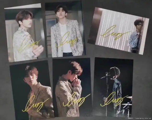 蔡徐坤亲笔签名照