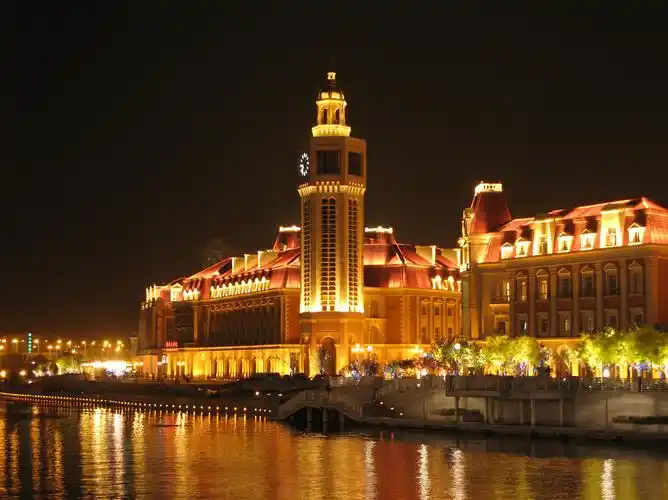 天津风光——海河外滩公园