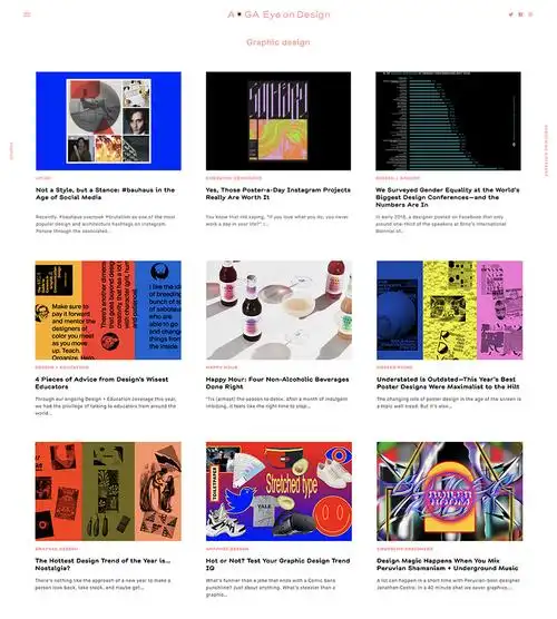 平面设计师必备10个顶尖品牌海报类灵感网站