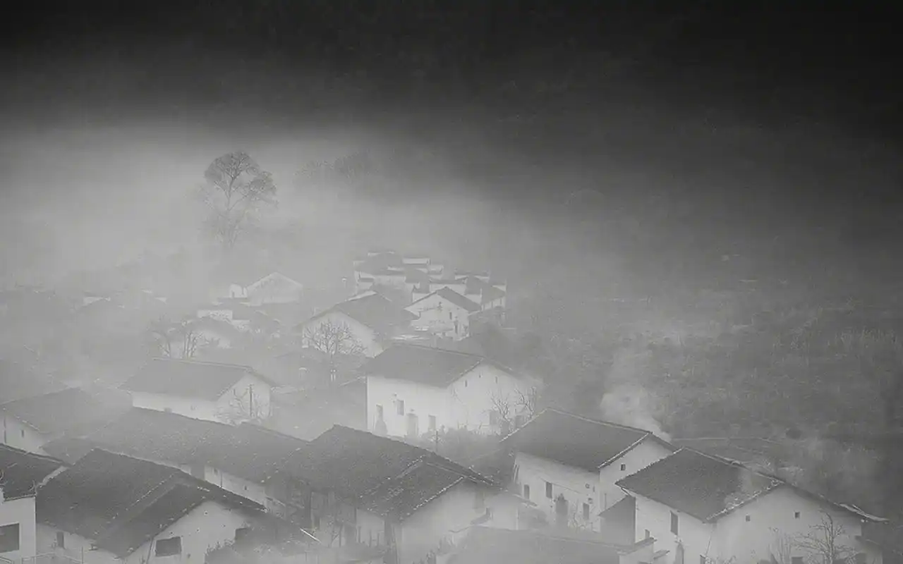 唯美朦胧黑白风景图片电脑壁纸,风景壁纸,唯美,风景,高清,黑白,朦胧