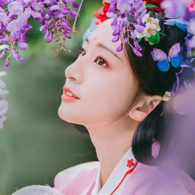 古风真人 壁纸 女生头像 女头 小清新 虐心 唯美 高清 意境 古风 古风