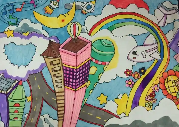 2020城关中学学生科学幻想画作品集