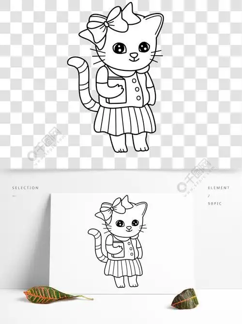 卡通简笔画手绘素材 简笔画图片大全-蒲城教育文学网