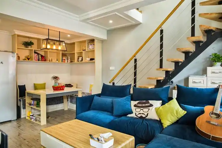 90平米小复式楼,花费21万的家具全屋定制果真不一样