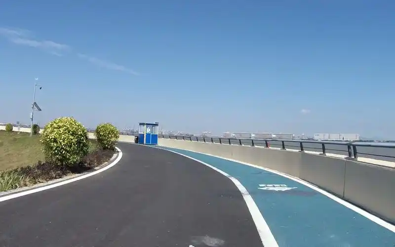 南沙蕉门水道碧道骑行