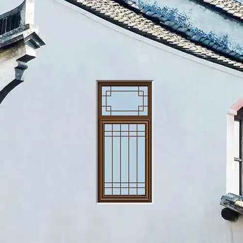 50系列中式平开窗中寅仿古门窗