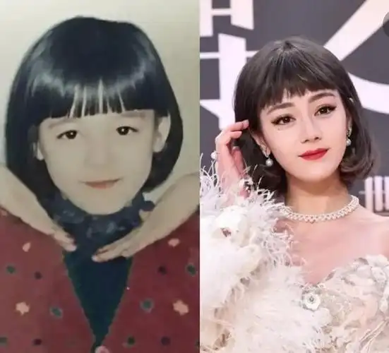 古力娜扎则是童年时期没现在惊艳——娜扎这个童年照跟出演《轩辕剑