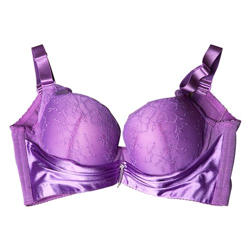 聚拢调整整型文胸收副胸罩美容院内衣性感紫色文胸