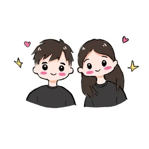 卡通情侣头像