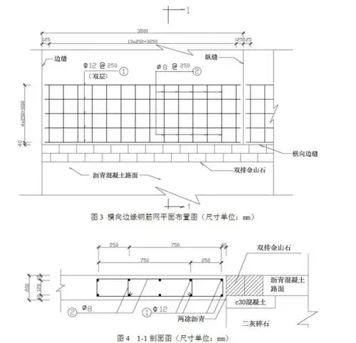 水泥混凝土路面横向边缘钢筋改进建议