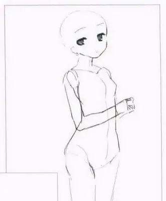 动漫人物草稿画法教程!