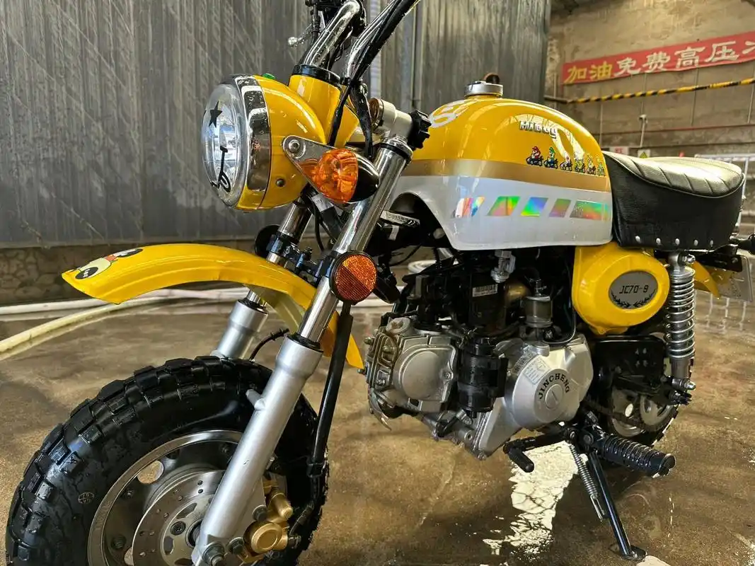 北京二手摩托车【金城70-9小猴子】  21年一手金城金童70小猴 67实