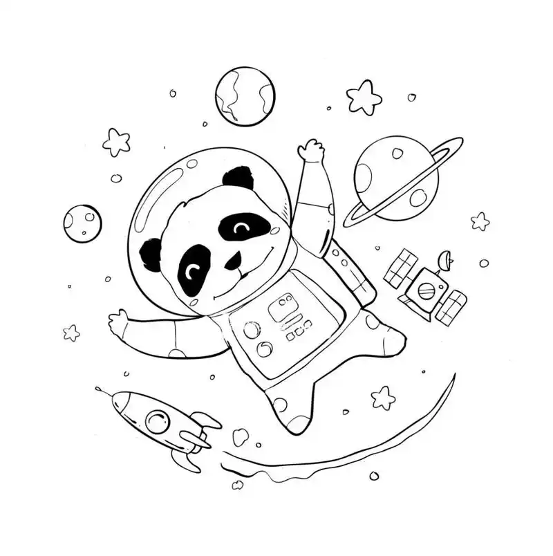 科幻手抄报|科技创造未来手绘简笔画海报 宝宝们: 这期画关于科幻美好