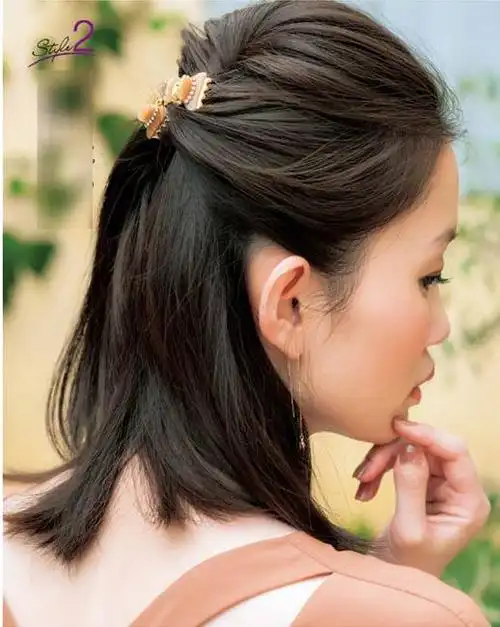 清晨一分钟束发 忙碌ol必学优雅造型