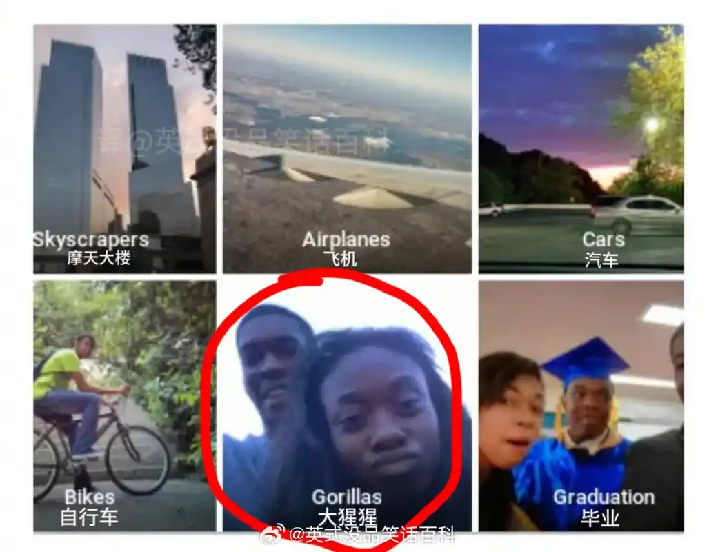 八年前谷歌曾经把黑人识别成大猩猩从而引发一场极大的舆论,但是八年