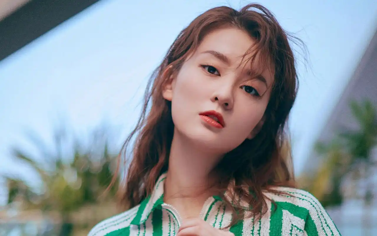 乔欣清新性感写真图片桌面壁纸