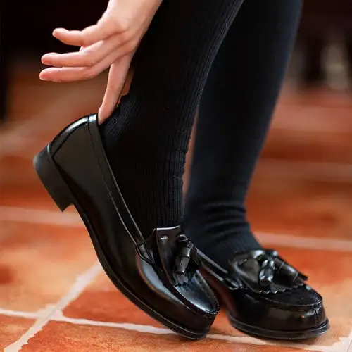 放学后jk制服鞋日本haruta女学生校服鞋小皮鞋流苏乐福鞋4515