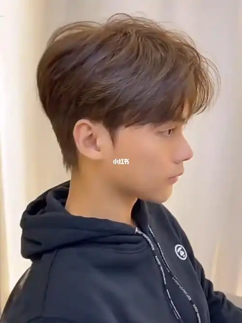 男生韩式气垫烫发微卷纹理简单好打理