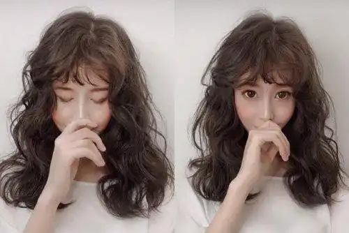 小脸发型 小脸女生烫螺旋卷头发造型图片 扮嫩效果百分百的女生卷发系