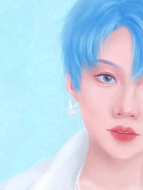 希望以后能找到自己的风格,能多画喜欢的人#刘雨昕  #手绘