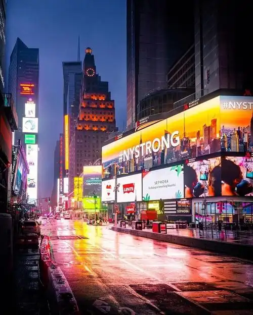 纽约时代广场你的未来你做主