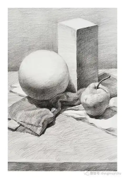 静物素描简单入门素描静物入门