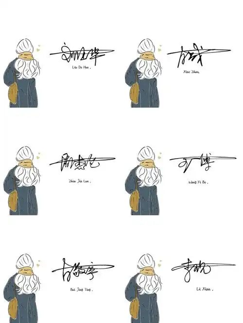 签名设计  #个性签名设计  #签名  #设计 #刘德华 #肖战 #王一博