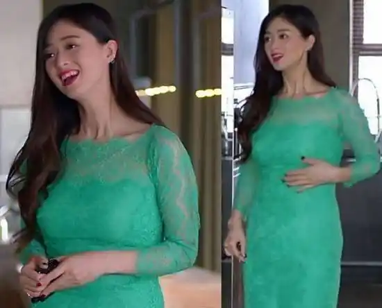 原创"肉嘟嘟"的蒋欣,如今变鹅蛋脸只有90斤,和靳东拍戏细腿抢镜