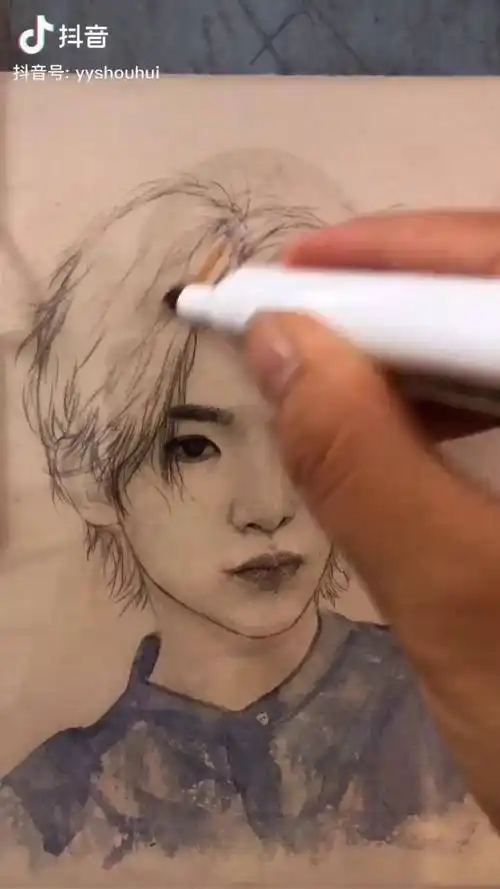 论发色的重要性黄明昊喂需要在线变发色吗哈哈哈创意手绘