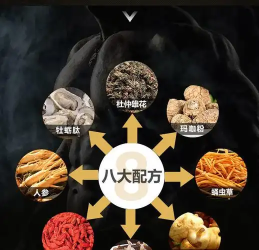 敖东海参鹿鞭黄精玛咖牡蛎肽60片男性压片糖果高含量海参鹿鞭黑松露