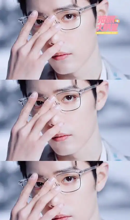 谁是你心中的眼镜杀王者 #肖战 优越气质,一戴眼镜,被苏到了～副揪