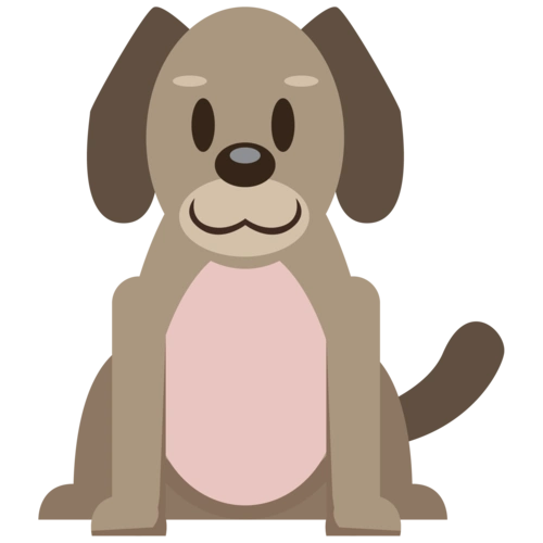 卡通可爱小狗图片