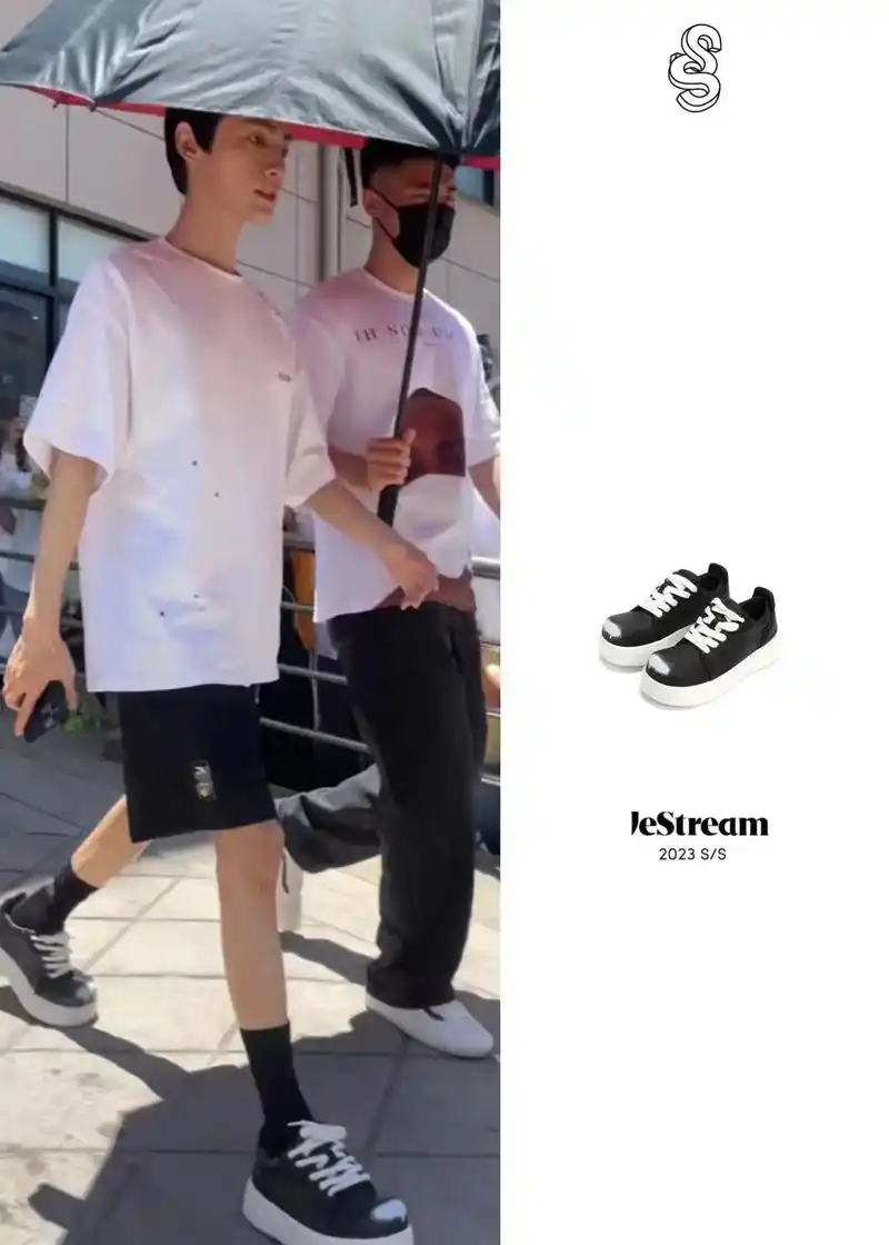 穿不腻的星云鞋6015 罗云熙多次上脚 - 抖音