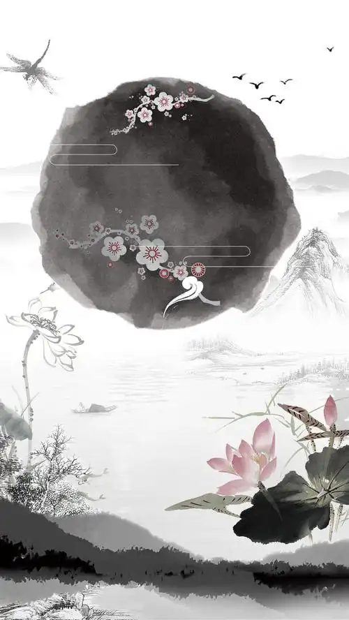 古风封面底图来源于花瓣网络素材