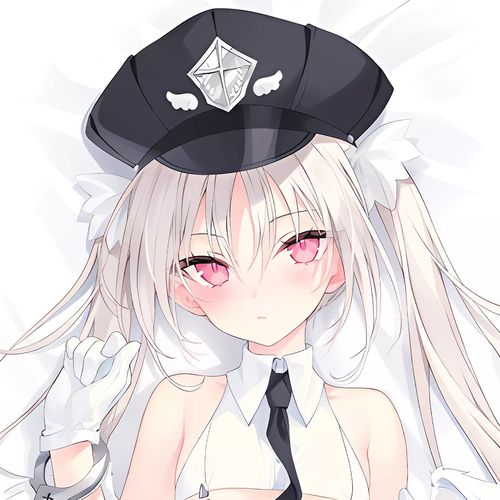 画师rurudo原创天使jingcha小恶魔酱动漫二次元周边 等身抱枕套