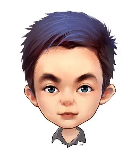 旭大# 头像#漫画#肖像#绘画#人物#卡通#手绘#肖像画#彩铅