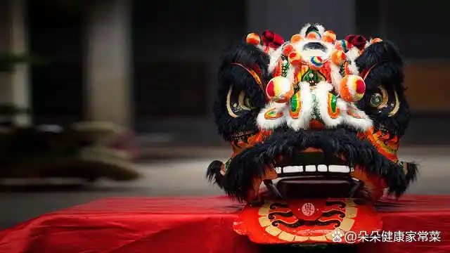 喜庆的醒狮佛山的文化标签岭南文化的传承