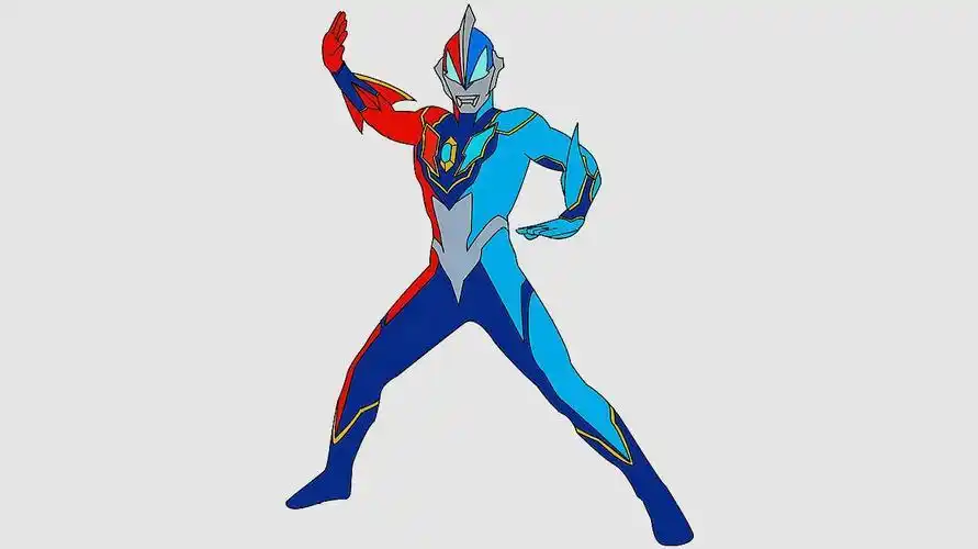 画捷德奥特曼原始形态简笔画