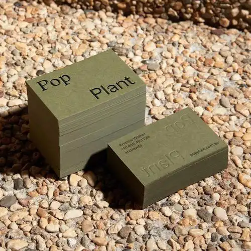 创意高档个性化简约商务名片