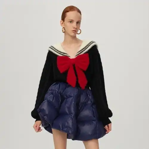 uooyaa乌丫新美少女壮士毛衣棉服羽绒服