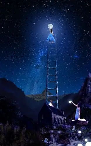 原创作品:摘星星 合成练习